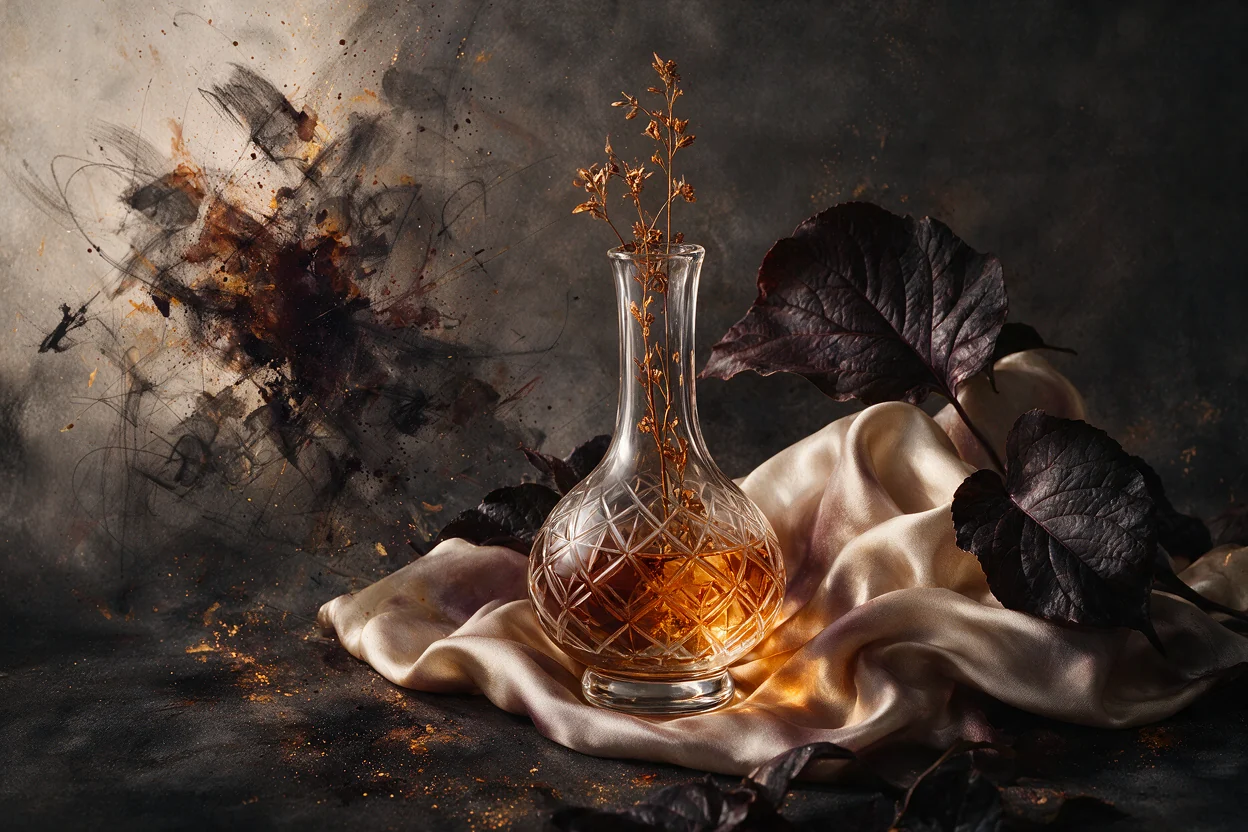 A rough visual idea resolving into a polished editorial campaign image.
