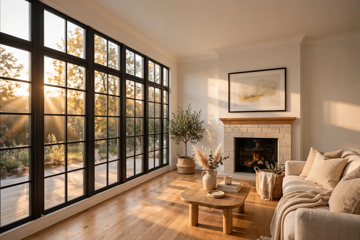 Official Meta Muse Image launch example of a Scandinavian interior
